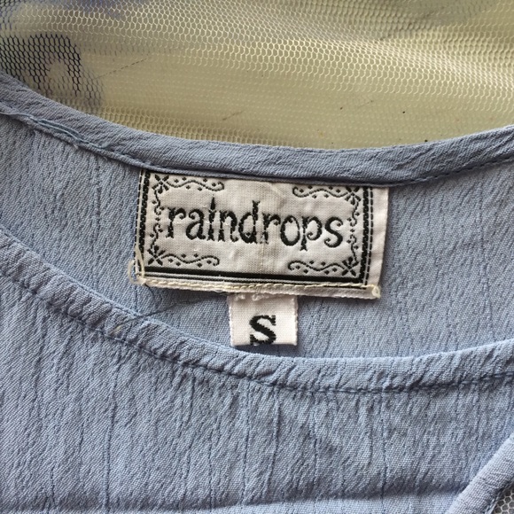 👗2 for $50👗 Vintage 1990’s Raindrops Dress - Picture 4 of 6